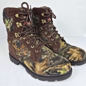 BRAHMA Camo Thinsulate Ultra Insulated 400 Gram Hunting Boots Men's Size 8.5